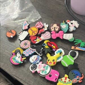 CROCS Kids Accessories with Colorful Charms